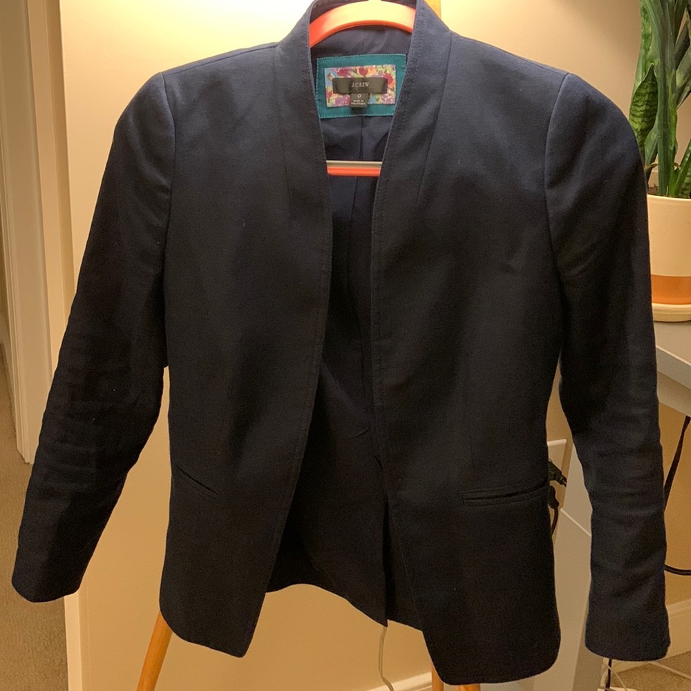 J. Crew Linen Blazer